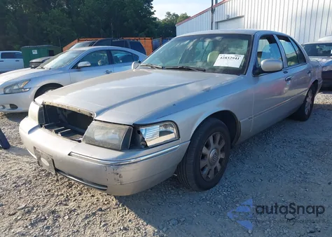 2004 Mercury Grand Marquis Ls из США, поврежденный, VIN 2MEHM75W14X603977